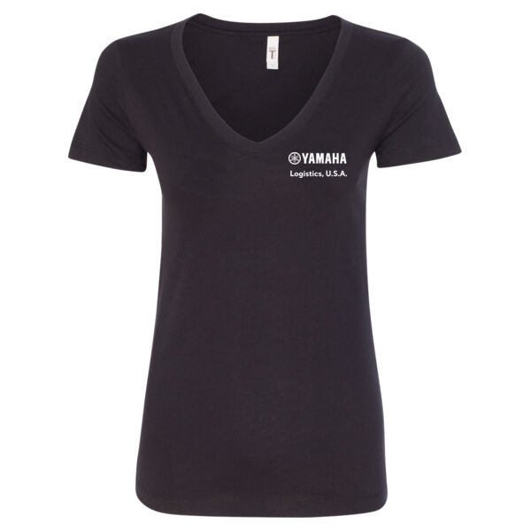 Next Level Women's Ideal V-Neck T-Shirt - Printed Logo Thumbnail