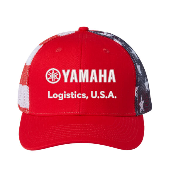 Kati Printed Mesh Trucker Cap - Embroidered Logo Thumbnail