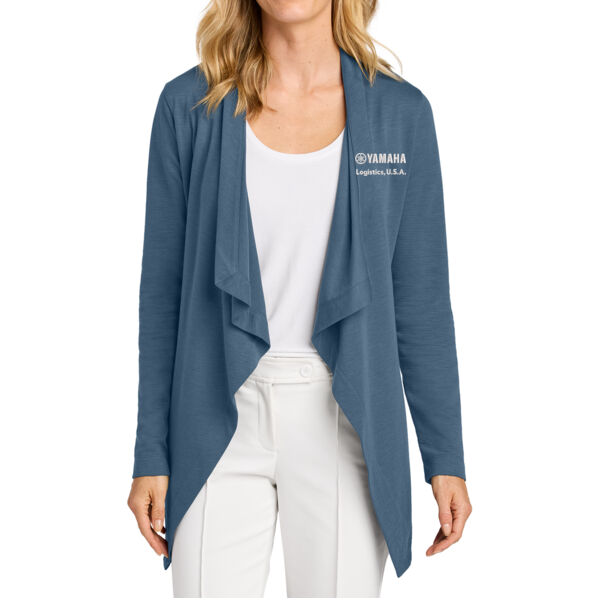 Port Authority Women's Breakwater Open Cardigan - Embroidered Logo Thumbnail